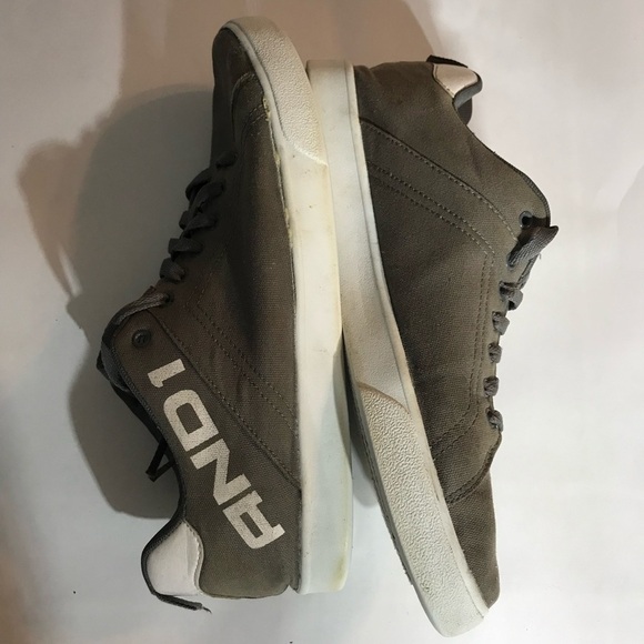 And 1 Canvas Low Top casual basketball sneaker grey men’s size 12 - Picture 7 of 12